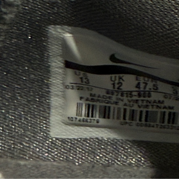 Nike Zoom KD 10 Multi Color Sneakers Flyknit Gray 897815-900 Basketball Size 13 - Picture 15 of 15